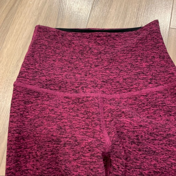 Beyond Yoga Spacedye High Waist Crop Leggings Plumberry - Picture 2 of 5